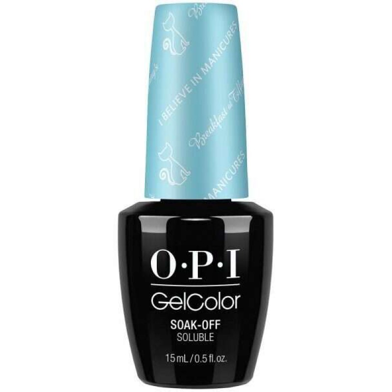 OPI GEL COLOR – I Believe in Manicures (Breakfast at Tiffany’s)